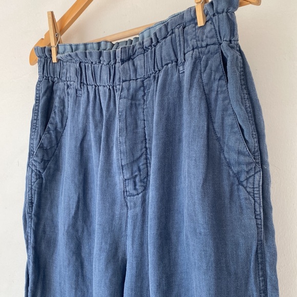 Free People S Linen High Waist Pant - Picture 6 of 12